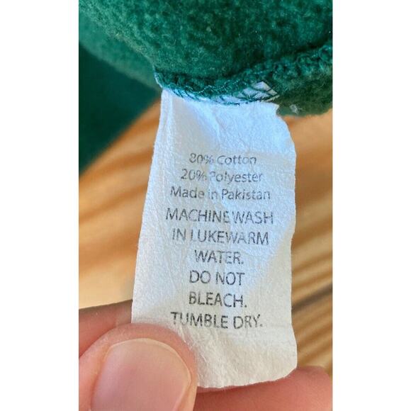 Quiet life Heavy Weight Crew Neck Sweatshirt Size Small Women’s Green Pullover - Picture 4 of 7